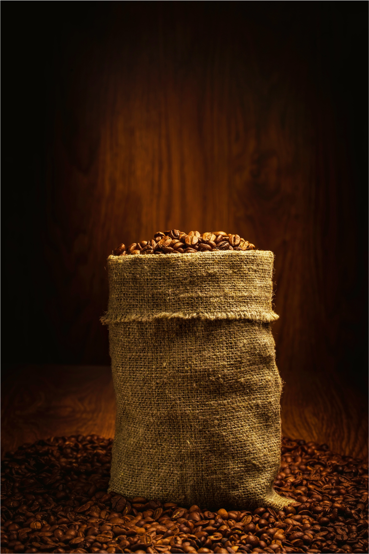 Schwarzer Kaffee – echtes Foto